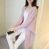 2020 Long Cardigan women Sweater Autumn Winter Bat sleeve Knitted Sweater Plus size Jacket Loose Ladies Sweaters Cardigans 3XL