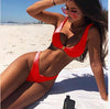 Sexy Brazilian Biquini High Cut bikini Swimwear Summer Beach Wear Female Low Waist Swimsuit bathing suit women Two-Piece Suits